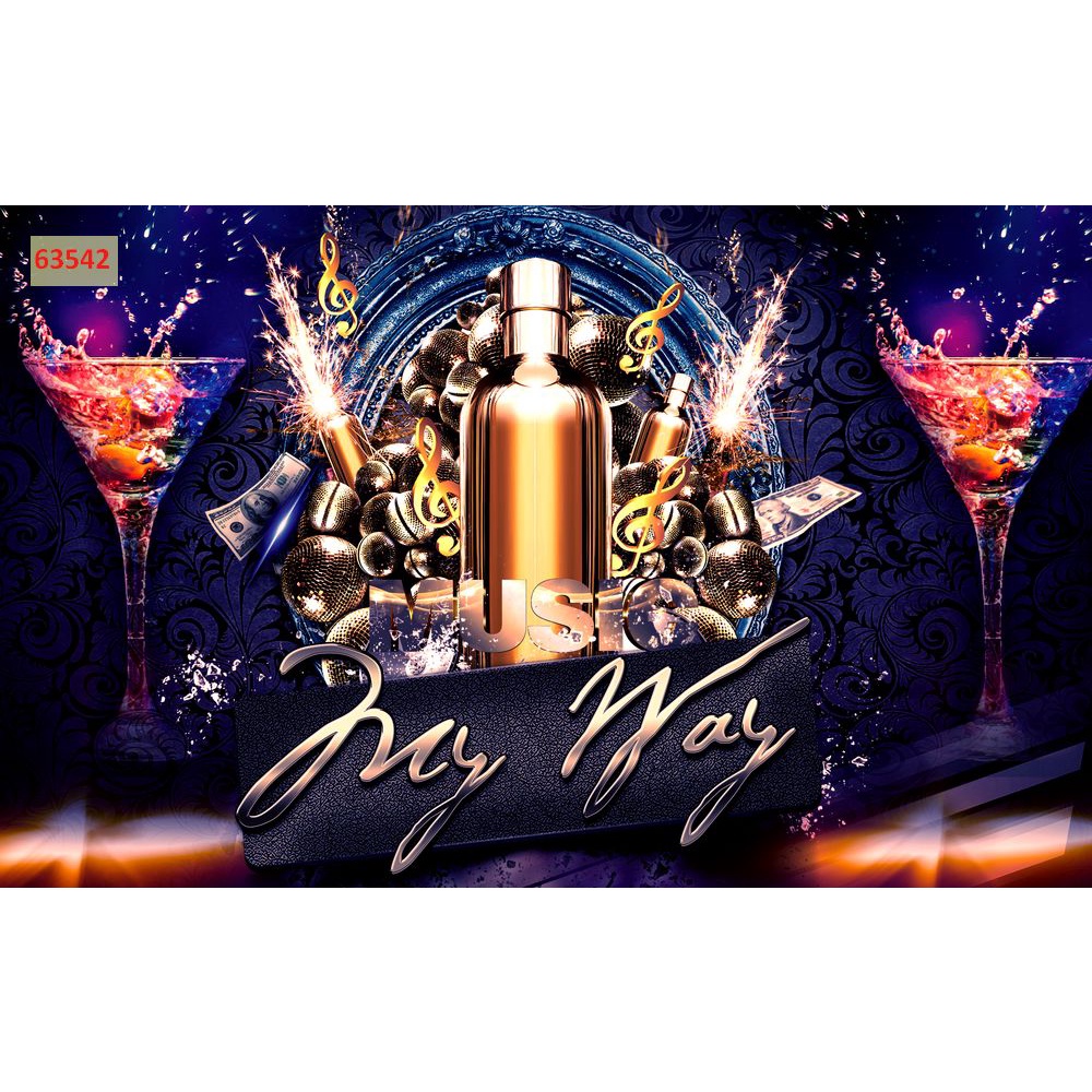 Tranh Dán Quán Hát Karaoke cùng chill, hot htt, hot trend, nhiều mẫu