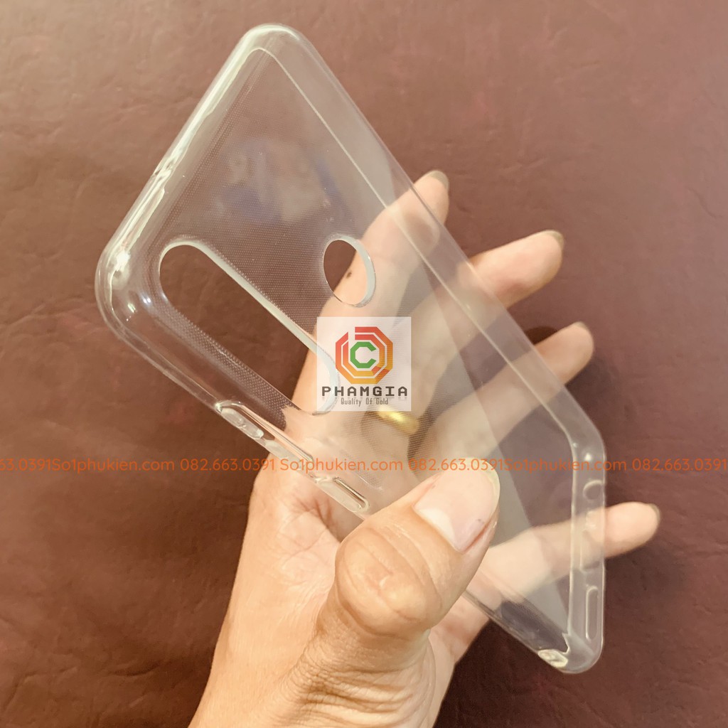 Ốp lưng Huawei Y6P 2020 dẻo trong, dẻo đen auto focus siêu bền