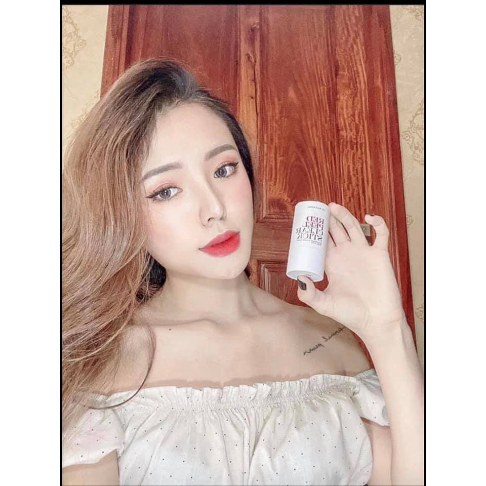 Thanh Lăn Hỗ Trợ Giảm Mụn Đậu Đen, Điều Tiết Bã Nhờn So' Natural Red Peel Clear Stick 23g