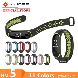 Dây Đeo Silicon M4 Cho Đồng Hồ Thông Minh Xiaomi Mi Band 3 4