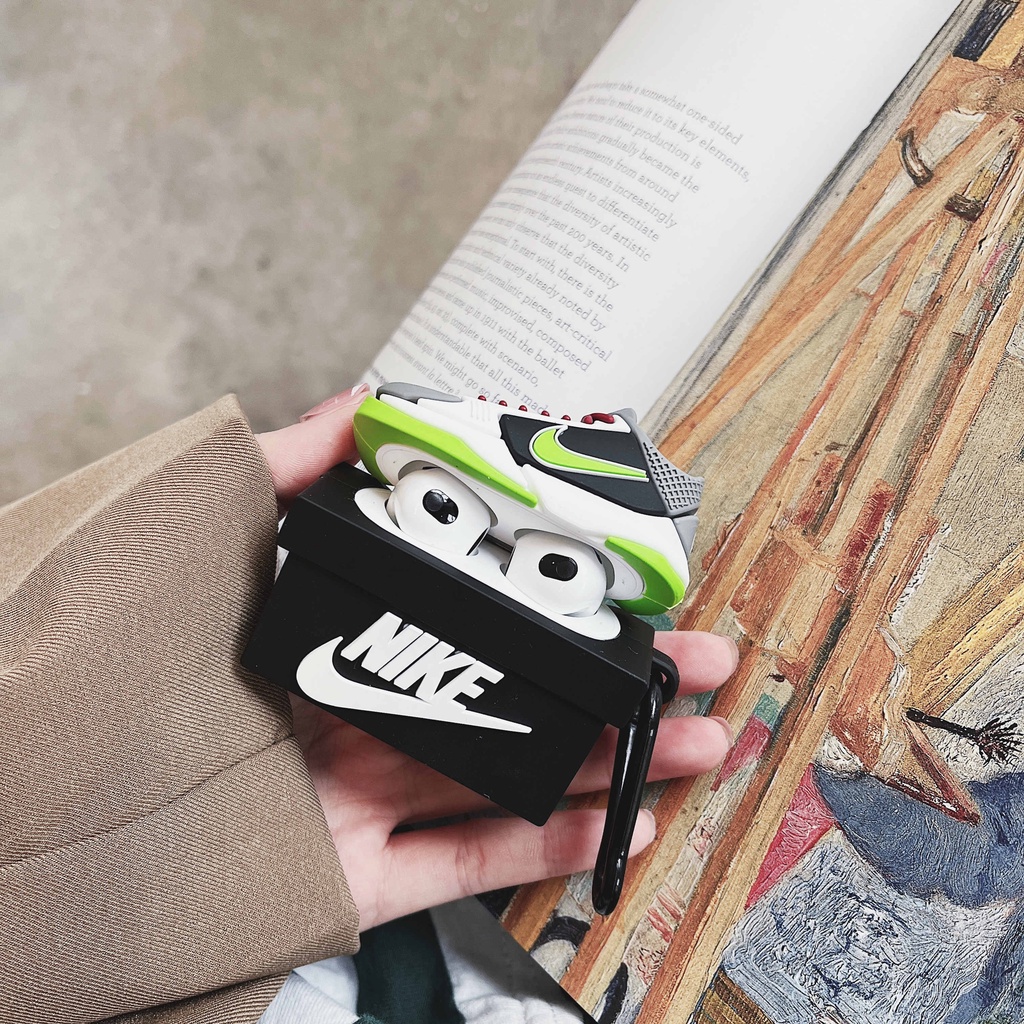 Vỏ Bảo Vệ Hộp Sạc Tai Nghe AirPods3 Airpods 3 Pro 2Gen Họa Tiết Vỏ Bảo Vệ Kiểu Giày Mới 2021 Ốp