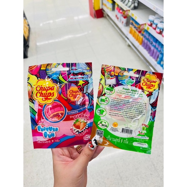 Túi thơm mùi ngọt ngào từ kẹo Chupa Chups mùi trái cây tươi mát thư giãn