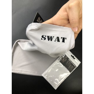 Khăn đa năng Swat thun lạnh mềm mịn vải co giãn 4 chiều màu xám