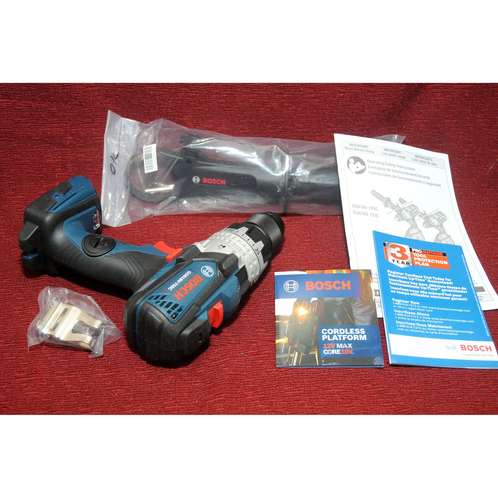Bán khoan 3CN - BOSCH : GBX.18V-755.C  - khoan 3 CN