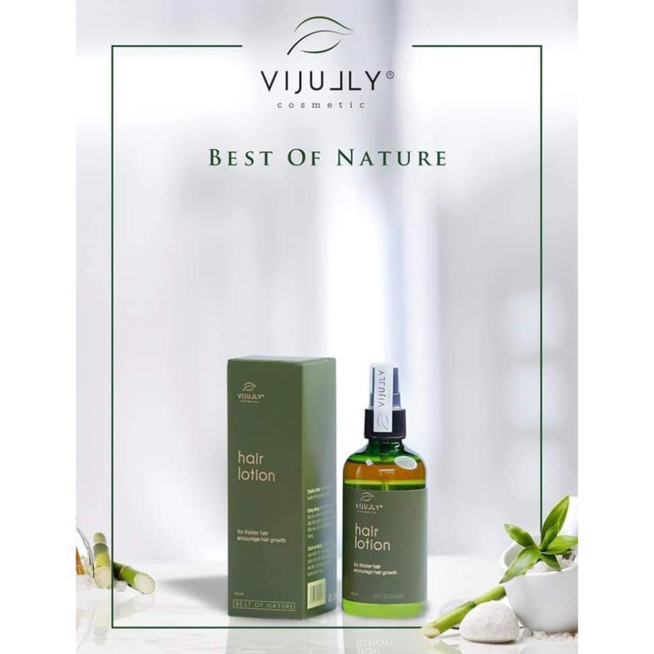 Xịt bưởi vijully 100ml, tinh dầu bưởi vijuly giúp ngăn ngừa rụng tóc kích thích nhanh mọc tóc dài tóc hiệu quả