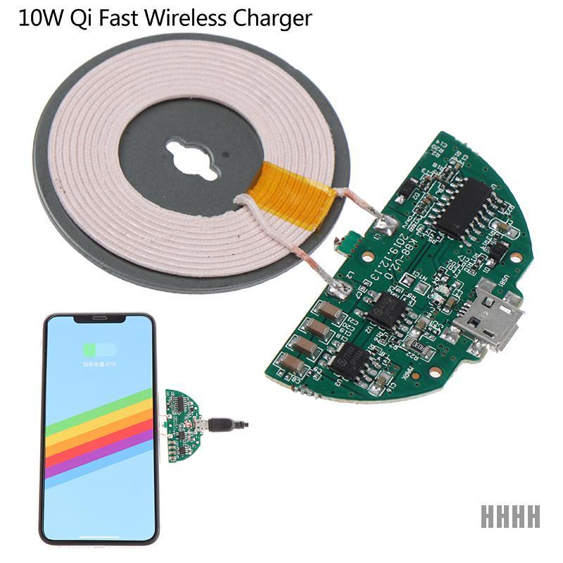 Đế Sạc Nhanh Không Dây Qi PCBA 10w