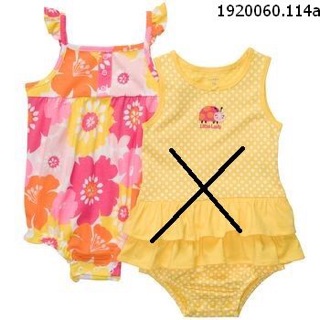 Set 3 Romper đùi bé gái