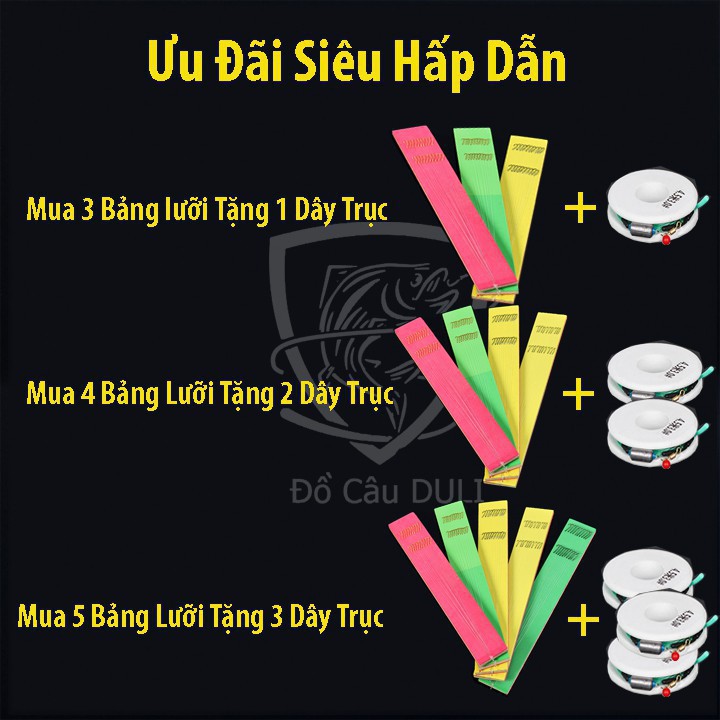 Cần câu cá ❤️FREE SHIP❤️ Lưỡi Câu Cá Đôi Buộc Sẵn Chuyên Câu Đài, Cách buộc lưỡi câu cá, Lưỡi câu đài LMD-1 ,đảm bảo rẻ