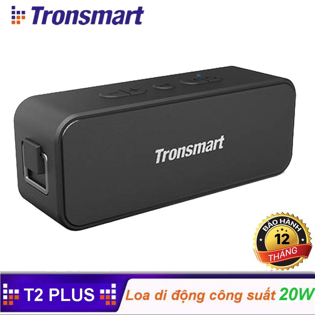 ✪ CHÍNH HÃNG ✪ Tronsmart Element T2 Plus, 20w cực lớn, chống nước, bluetooth 5.0 -  BẢO HÀNH 12 THÁNG