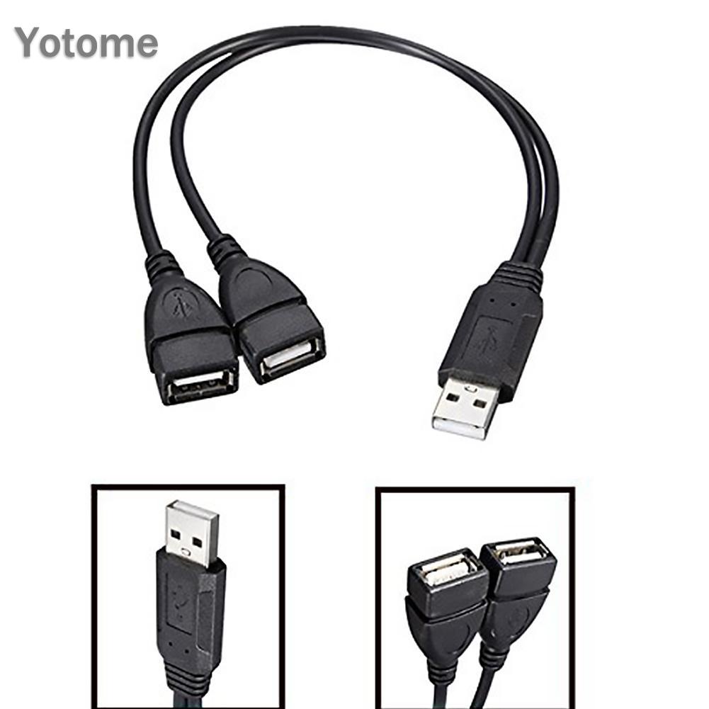 Dây Cáp Nối Dài Usb 2.0 Đầu Đực Sang Đầu Cái 30cm