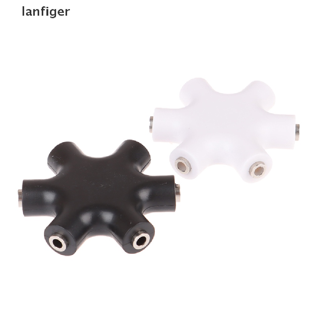 Dây Cáp Âm Thanh Chia Nhiều Cổng 6 * 3.5mm
