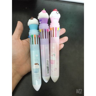 Bút Bi 10 Màu và 12 Màu Cute