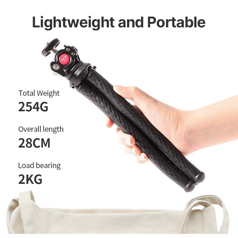 Chân Đế Tripod Bạch Tuộc Xoay 360° Cho Smartphone, Gopro, Máy Ảnh, Tải Trọng 2 Kg Ulanzi U-SELECT FT-01
