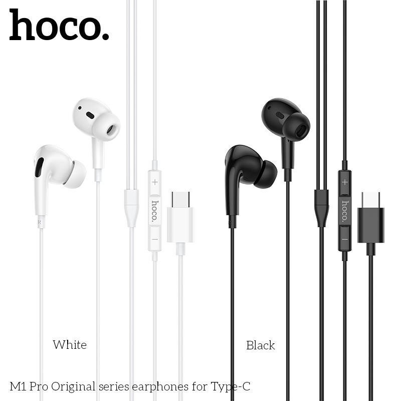 Tai nghe nhét tai cao cấp Hoco M1 Pro Type C và 3.5mm (hàng chính hãng, BH 1 năm)