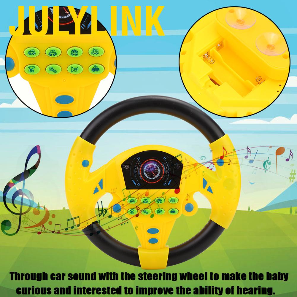 Đồ chơi vô lăng xe hơi có nhạc ngộ nghĩnh xinh xắn cho bé