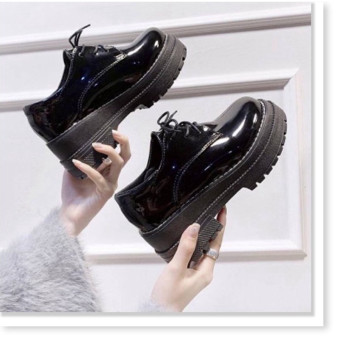 Bốt nữ 💝FREESHIP💝 Giầy boot cổ thấp da phong cách Hàn | BigBuy360 - bigbuy360.vn