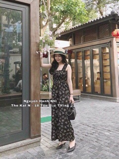 Jumpsuit hoa nhí