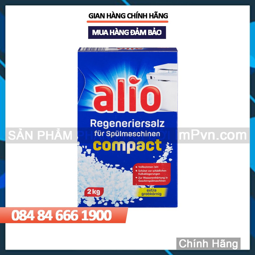 Muối rửa bát làm mềm nước Alio 2kg