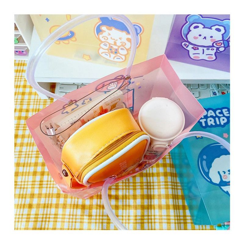 🍓Túi PVC Đựng Quà [CAO CẤP] Hình Hoạt Hình Xin Xắn BiTi GQ594 | BigBuy360 - bigbuy360.vn