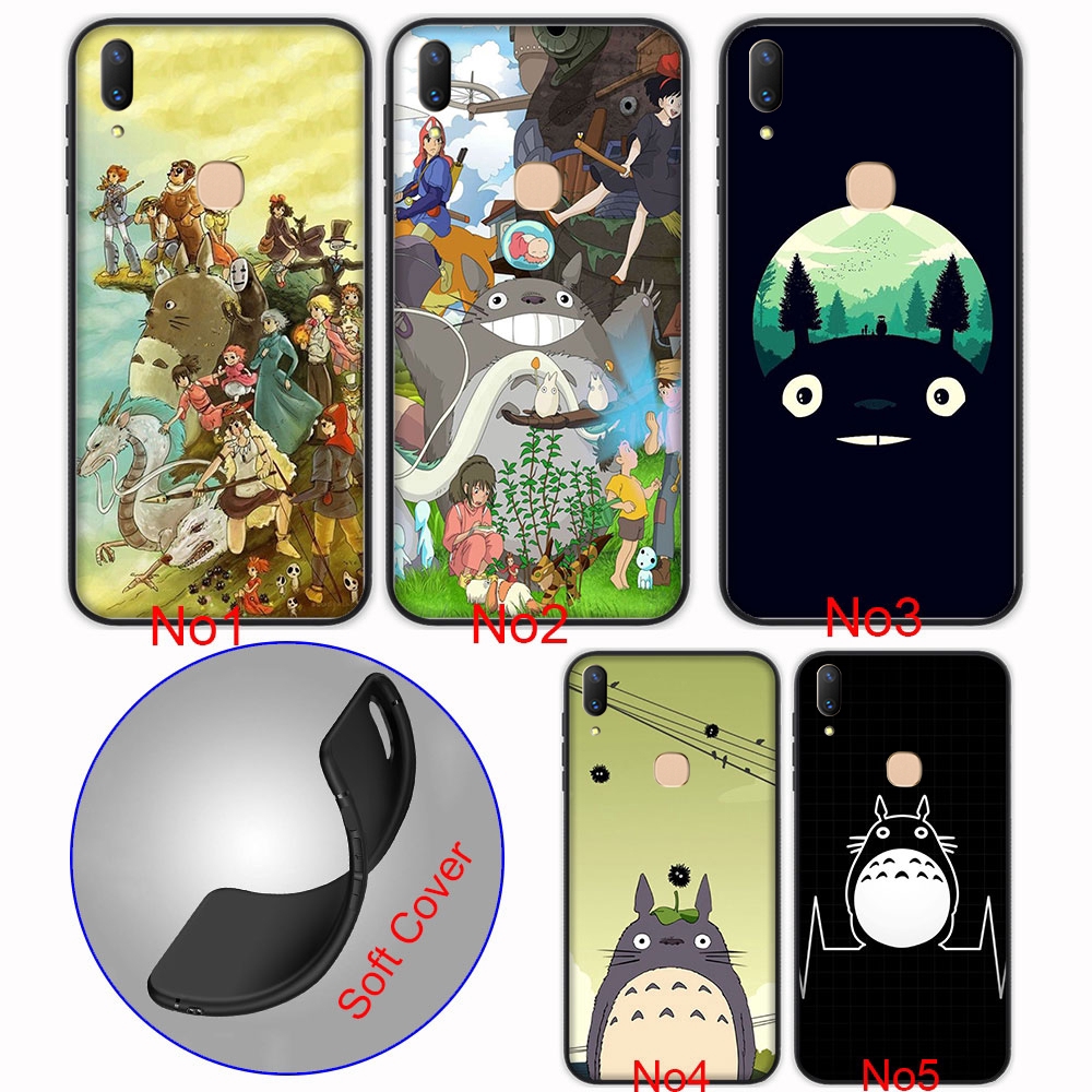 Ốp Điện Thoại Mềm Hình Totoro 276NO Cho iPhone 5S 5 7 6S 8 11 XR 6 Plus Pro Max SE