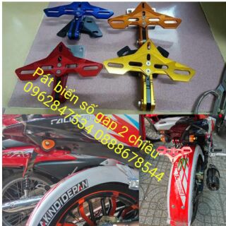 Pát biển số gập 2 chiều Exciter 150+Winner 150