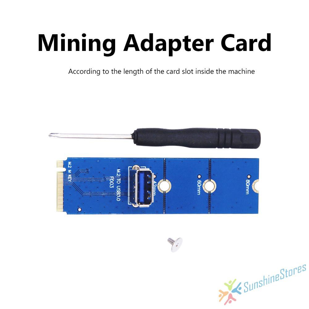 Đầu Chuyển Đổi Su.M.2 Sang Usb 3.0 M2 M Key To Usb 3.0 Female Cho Máy Tính Pcie X4 Thẻ | BigBuy360 - bigbuy360.vn