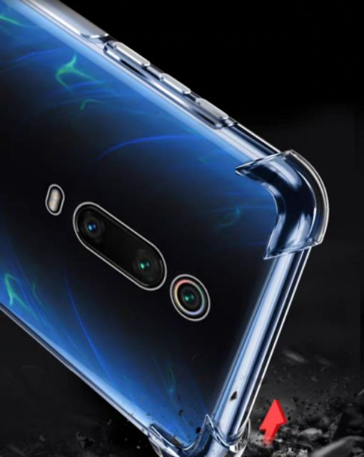 Ốp lưng Redmi K30 Pro / K30 / K40 / Redmi K20 / Poco F3 / K40 Gaming / K50 dẻo trong lồi 4 Gó bảo vệ máy hạn chế ố vàng