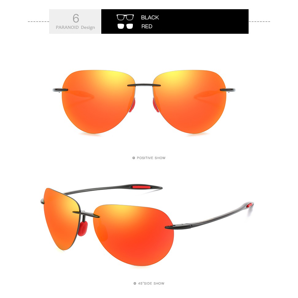 Kính Mát Phân Cực Gọng Vuông Thời Trang Cho Nam Nữ | BigBuy360 - bigbuy360.vn