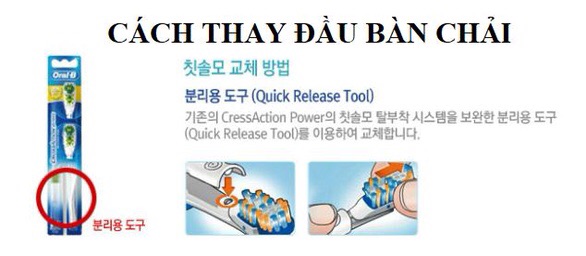 Bàn chải điện Oral-B CrossAction Power