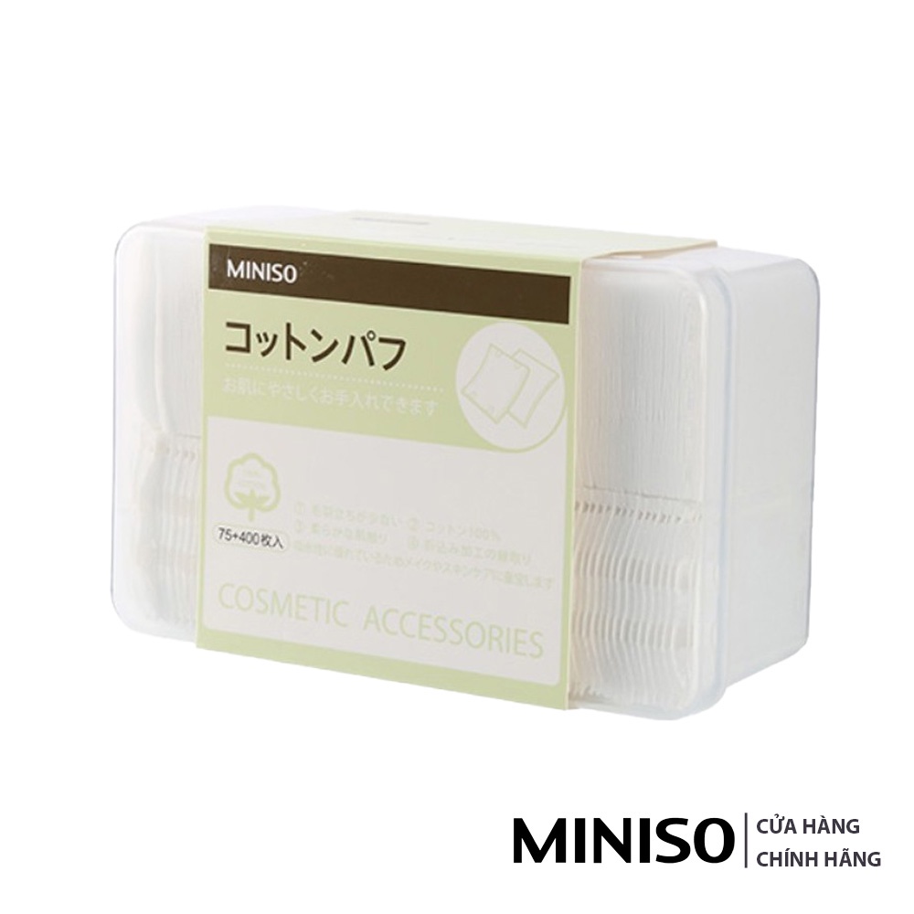 Bông Tẩy Trang Miniso 475 Miếng