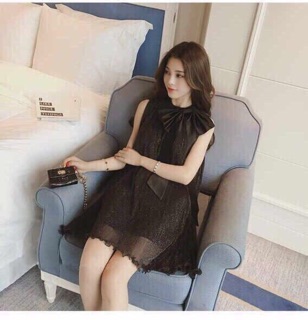ĐẦM SUÔNG ÁNH KIM THẮT NƠ