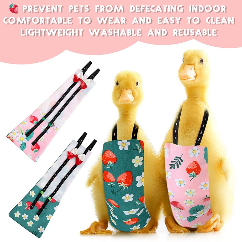 Tã lót chống thấm nước họa tiết vịt / gà / vịt sáng tạo