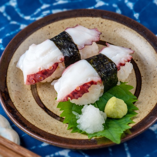 [CHỈ GIAO NỘI THÀNH HCM] Bạch tuộc luộc sushi 6G khay120G (Đông lạnh)