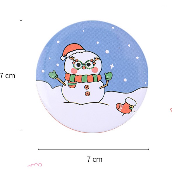 Gương mini hình giáng sinh, noel