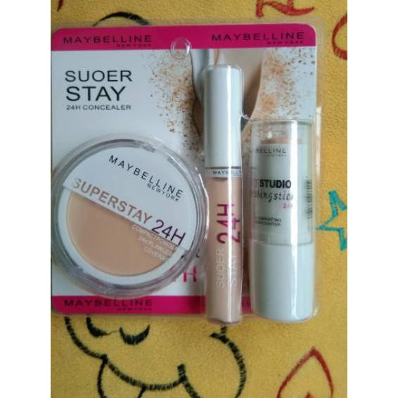 (Hàng Mới Về) Son Môi Maybelline Superstay 24h 3 Trong 1