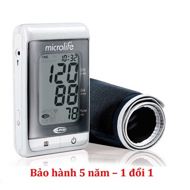 Máy Đo Huyết Áp Bắp Tay Microlife A200 Cảnh Báo Đột Quỵ