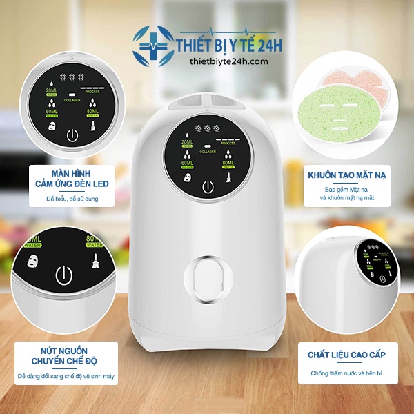 Máy Làm Mặt Nạ Trái Cây Tươi Tại Nhà, Máy Đắp Mặt Nạ Thạch Automatic Cao Cấp