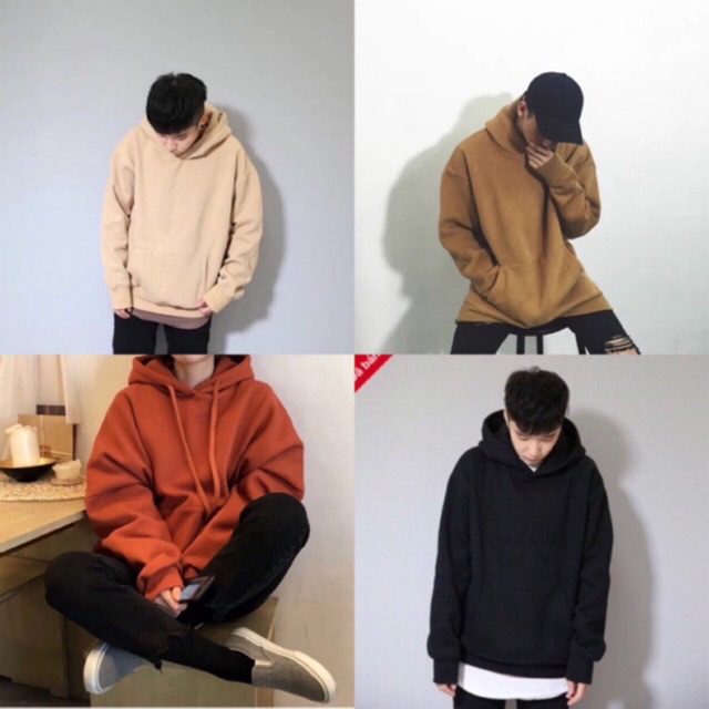 ÁO HOODIE TRƠN NAM NỮ CAO CẤP