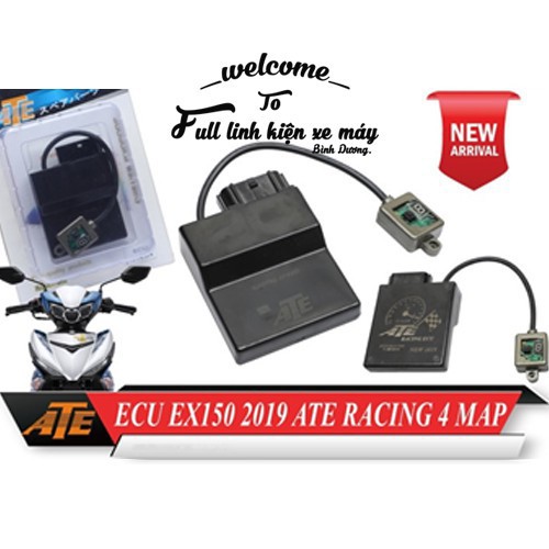 CẢM BIẾN ECU CHO EXCITER 150 2019 ATE RACING 4 MAPS LẬP TRÌNH