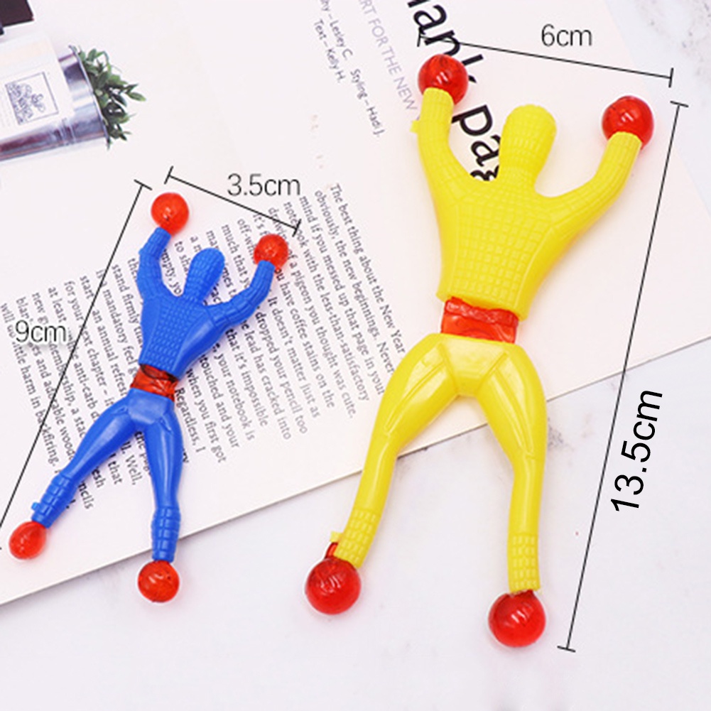 Đồ Chơi Người Nhện Leo Tường Dính Vui Nhộn Cho Người Lớn Trẻ Em