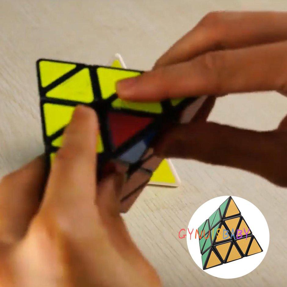 Khối Rubik Kim Tự Tháp Rèn Luyện Trí Não Cho Bé