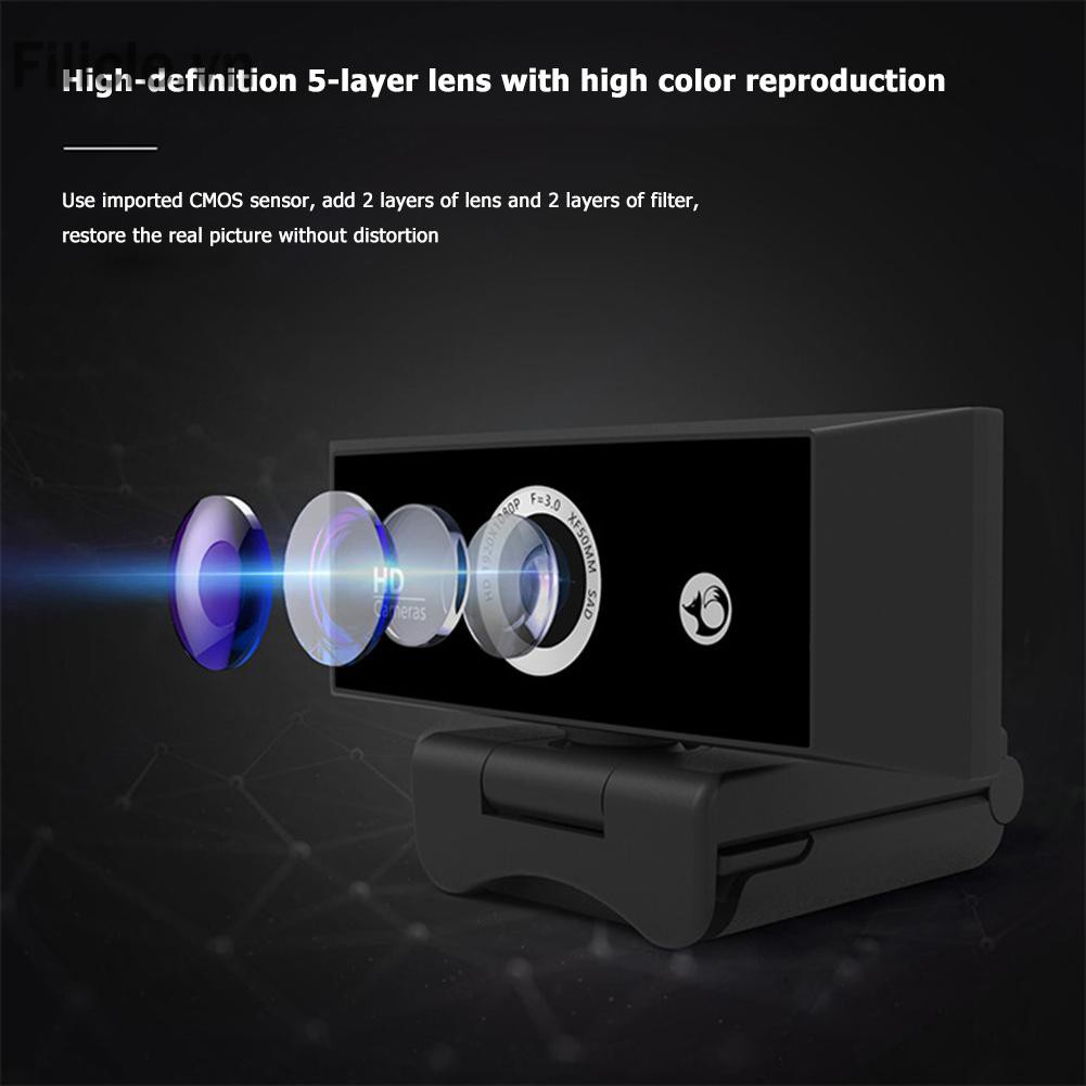 Webcam 2mp 1080p Hd Có Micro Tiện Dụng Chất Lượng Cao | BigBuy360 - bigbuy360.vn