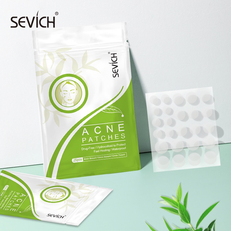 Set 25 miếng dán mụn Sevich tinh chất tràm trà cải thiện mụn hiệu quả | BigBuy360 - bigbuy360.vn