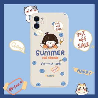 Ốp lưng iphone silicon cô gái summer n5