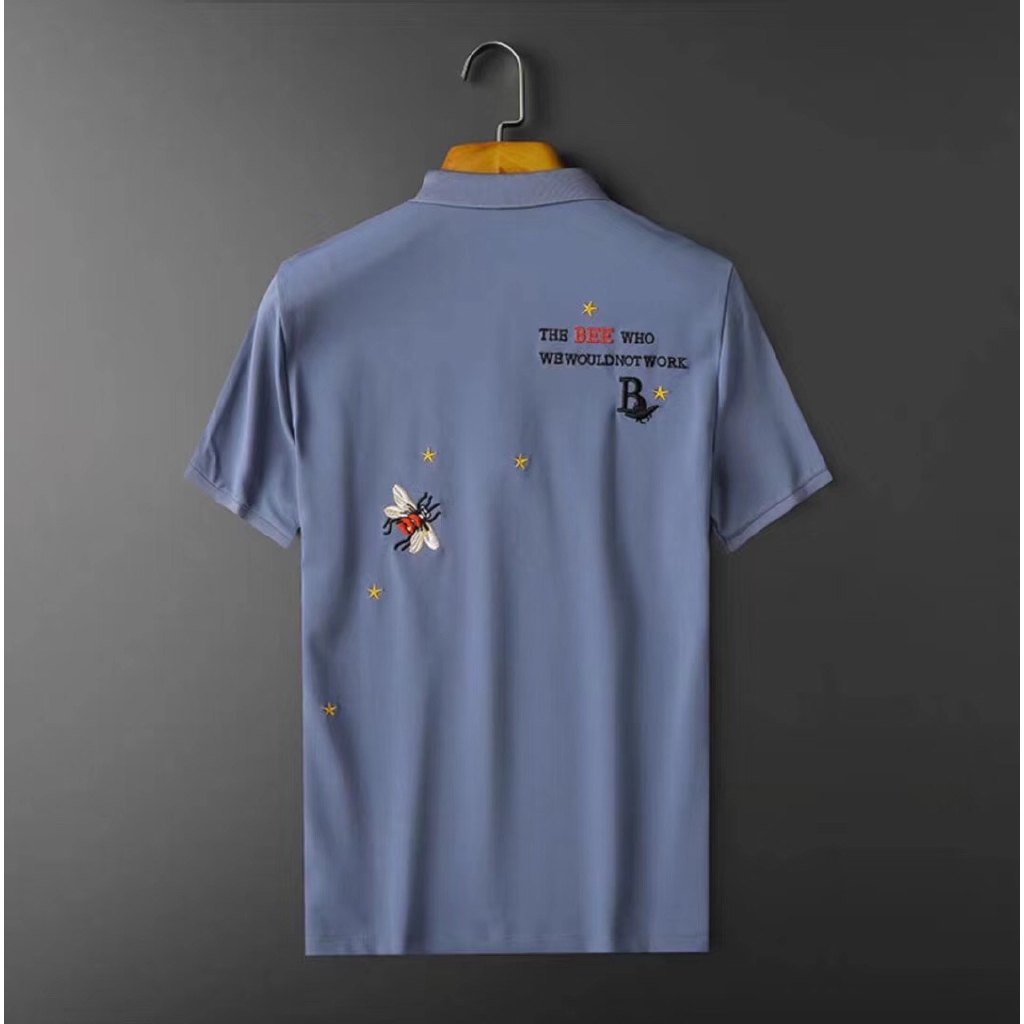 Áo polo thêu ong sau lưng