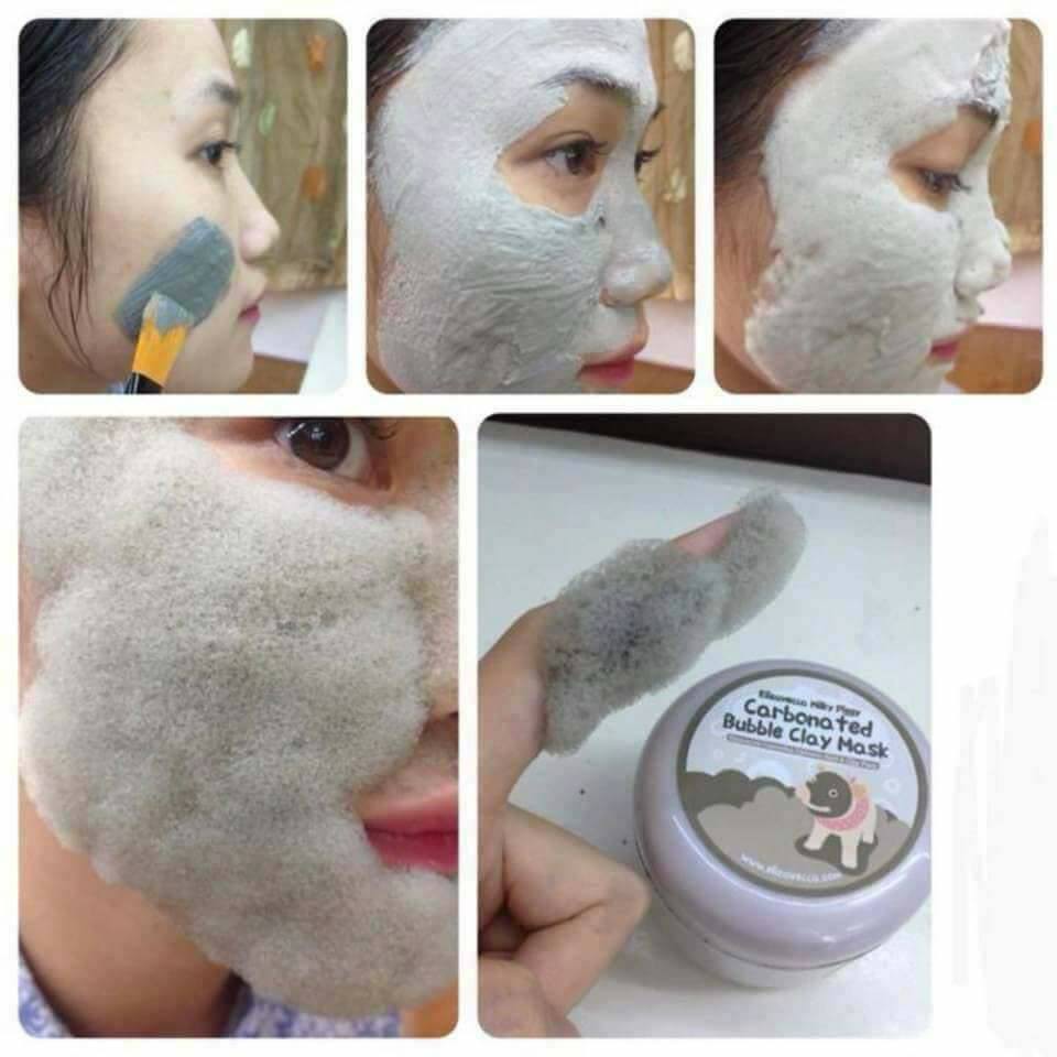 Mặt nạ sủi bọt thải độc bì heo Carbonated Buble Clay mask