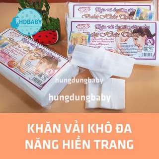 Giấy vải khô đa năng Hiền Trang 300 tờ (tem chống giả)