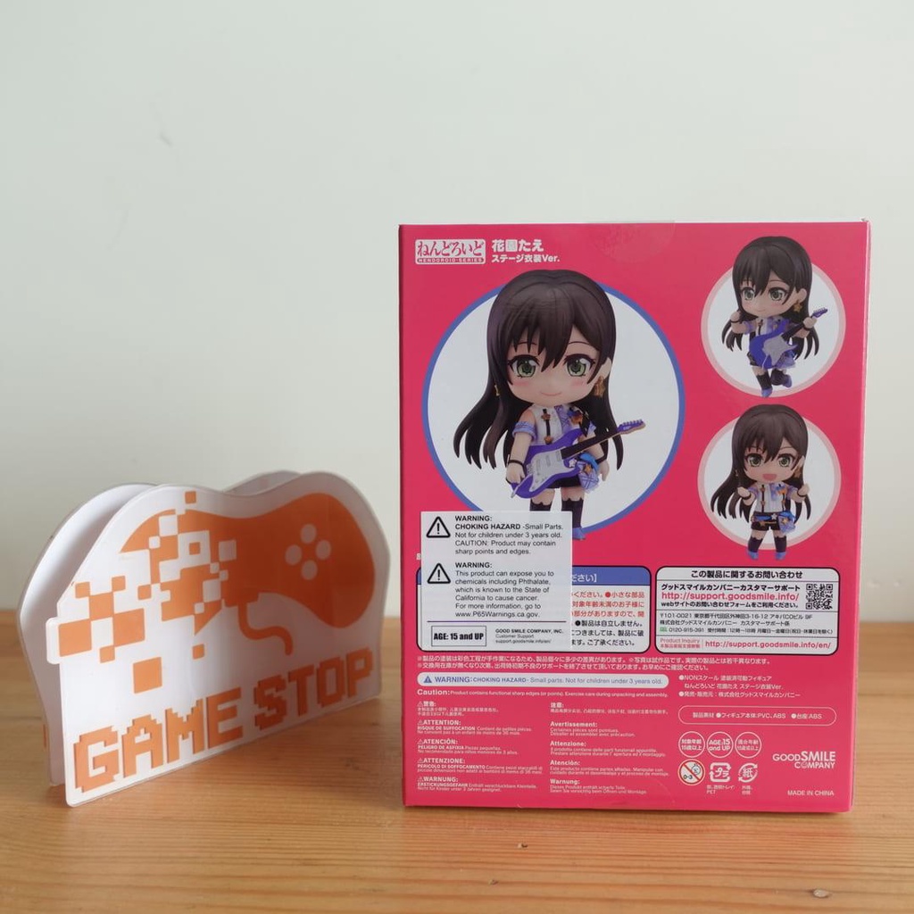 Mô hình BanG Dream Girls Party Tae Hanazono 10cm 1484 Stage Outfit Ver Nendoroid GOOD SMILE CHÍNH HÃNG NHẬT BDGND01