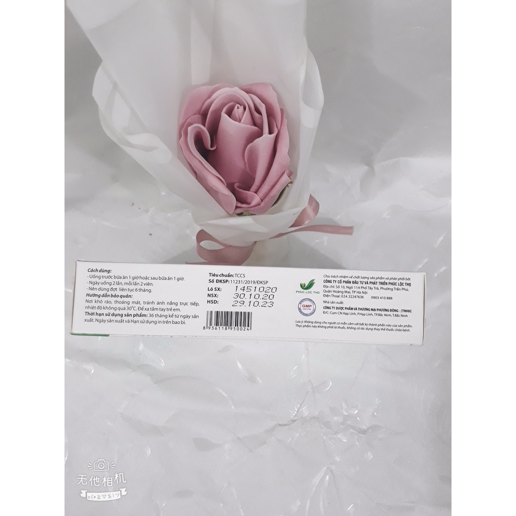 VIÊN TIỂU ĐÊM HOA ĐÀ, giúp bổ thận, giảm triệu chứng tiểu đêm, tiểu nhiều lần, tiểu khó, tiểu són, tiểu buốt, tiểu rắt