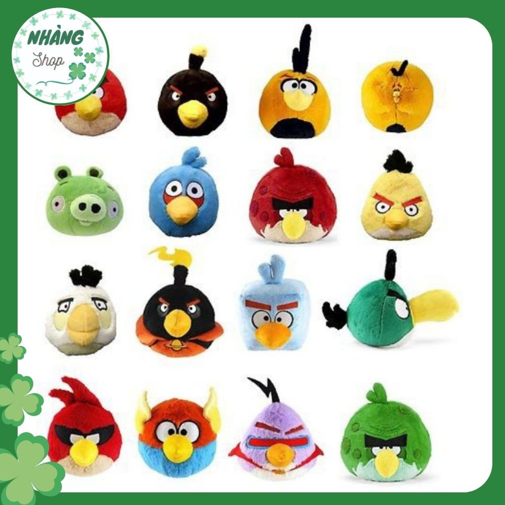 Gấu bông Đầu Chim Angry Birds chú chim giận dữ